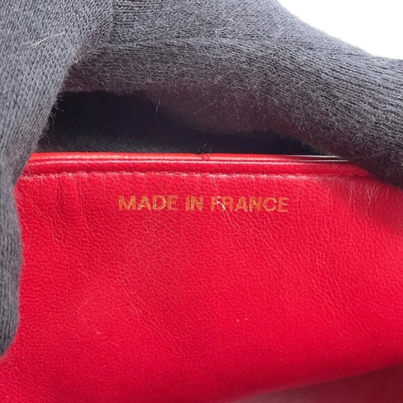 CHANEL Diana ChainShoulder Bag Size 22 Lambskin Red A01164 - Picture 6 of 14